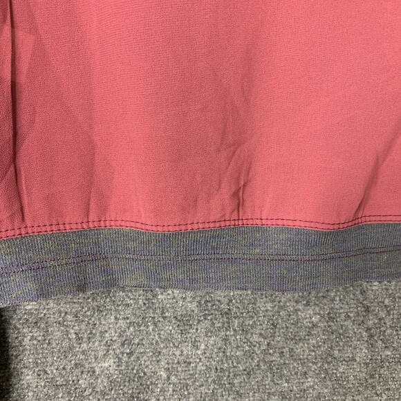 Love Tree Cardigan Sweater Women S Gray W/Semi Sheer Back 4 Button Long Sleeve - Picture 8 of 11